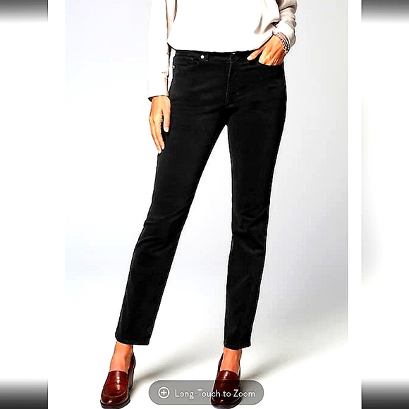 J. Jill Authentic Fit Slim-Leg Corduroy Pants - Picture 1 of 7